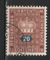 Liechtenstein  0165 Mi hivatalos  37      0,30 Euró