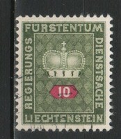 Liechtenstein  0163 Mi hivatalos  36        0,30 Euró