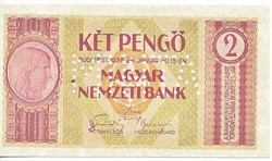 Magyarország 2 pengő REPLIKA 1938