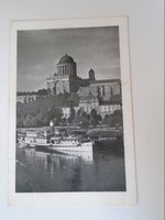 D190740   Régi képeslap  -ESZTERGOM  (szakadás)  1950k