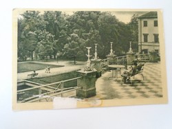 D190748 old postcard - parade bath damaged front 1950k