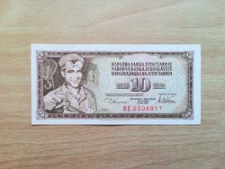 Jugoszlávia 10 Dinar 1968
