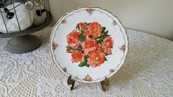 Royal Albert Collectors tányér II.Erzsébet királynő kedvenc virágai