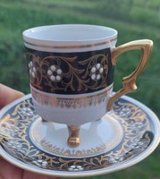 Kézzel festett vintage Mitterteich Bavaria  pici mokkas csészek. 3 szin van
