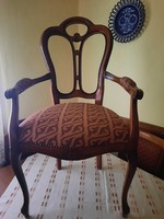 Biedermeier karfás szék