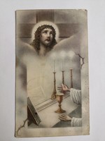 Szentkép imakártya. Besnyői emlék felírattal 1943-ból  6x10.3 cm