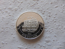 Fidzsi - Szigetek ezüst 5 dollár 1994 PP 19.97 gramm 02