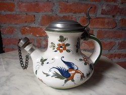 Capodimonte kiöntő teás kancsó váza elado art deco