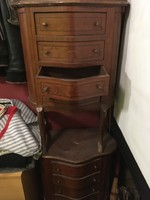 Antique Italian bedside table in a couple of age-appropriate original condition not broken not damaged only i