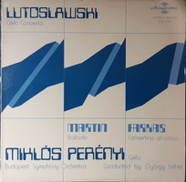 Miklós Perényi plays lutoslawski, martini and wolf works - a rare lp! Vinyl record vinyl