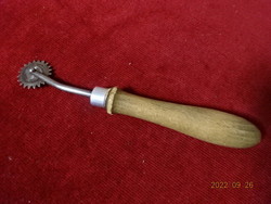 Leather marker with wooden handle, length 18 cm. He has! Jokai.