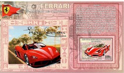 2006.Ferrari bélyeg blokk