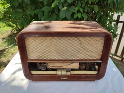 Vadásztölténygyár R 636 Velence régi rádió
