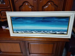Painting - sea i. 26X81.5 cm