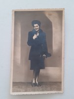 Old female photo circa 1930 vintage photo