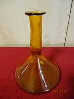 Honey yellow liqueur glass, height 20 cm. He has! Jokai.