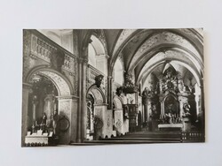 Old postcard photo postcard 1967 Sopron cathedral