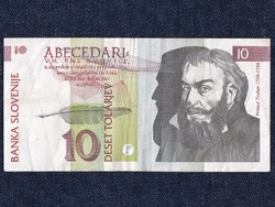 Szlovénia 10 tolar bankjegy 1992 (id52128)