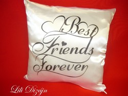 Bff best friends forever cushion