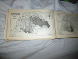 Kogutowicz zsebatlasza 1922-23-24-25-26 év sok trianon elötti térképpel