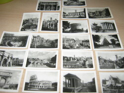 Sights of Roma 20 photos black and white bromostamp