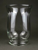1K682 Hibátlan fújt art deco üveg váza 15 cm