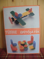 Old retro spike building toy from 3 years old, in original box from the 1980s, new