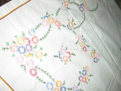 Beautiful special antique hand-embroidered flower stained glass curtain