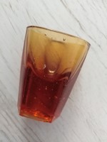 Amber color, picur vase, table decoration