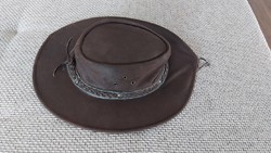 (K) Ausztrál kengurubőr kalap Scippis L méret 56-57 cm