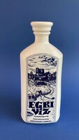 Alföldi display case Eger water drink specialty porcelain bottle brandy liqueur bottle