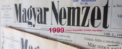 1999 január 15  /  Magyar Nemzet  /  Ssz.:  23235