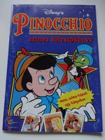 Disney's Pinocchio - színes kifestőkönyv, mese és színezhető képek egy kötetben