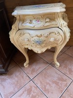 Rococo style bedside table