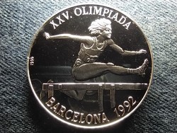Kuba 25. olimpiai játékok 1992 Barcelona Gátfutás .925 ezüst 10 Pezó 1990 PP (id66328)