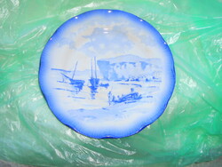 Sarreguemines porcelánfajansz tányér 19 cm