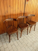 1 db antik kávéházi debreceni Thonet szék az 1930-s évekből