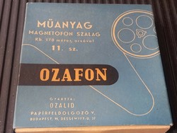 OZAFON retro magnetofon szalag, 1958
