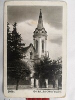 1940 körüli Weinstock Ernő képeslap /Erdély-Románia-Bethlen - (Beclean) - Szent István templom