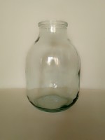 Large, thick-walled, greenish tinted canning jar, also suitable for a 2.5-3 liter florarium