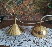 Copper ceiling lamp