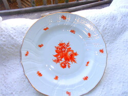 Ó Herend plate with herend and coat-of-arms marked, 25 cm