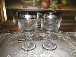 EZÜSTÖZÖTT MURANO MEDICI SILVER BOROSPOHARAK
