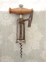 Antique corkscrew from 1855
