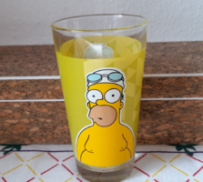 Homer Simpson üveg pohár