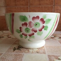 Beautiful granite bowl with a floral pattern