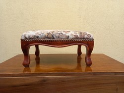 Regi lábzsámoly szék puff art deco barokk faragott eladó