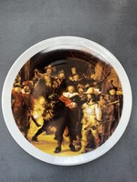 “Rembrandt: Éjjeli őrjárat” porcelán falikép