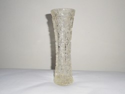 Retro üveg váza - 1970-es évekből