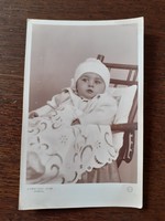 Régi gyerekfotó 1933 baba fénykép